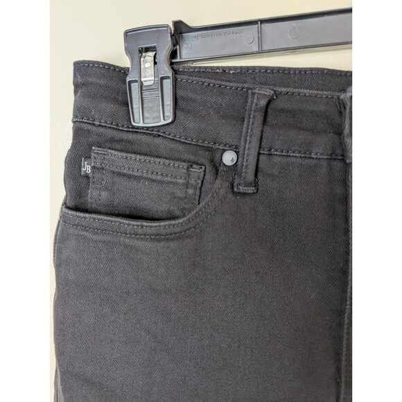 Judy Blue Jean Shorts Black High Rise Tummy Control Size Large - Picture 8 of 12